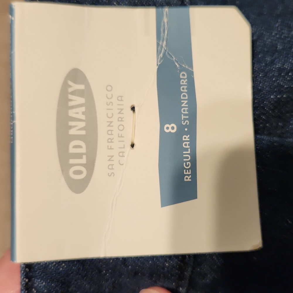 NWT Old Navy Denim Skirt, Size 8 - Picture 3 of 6